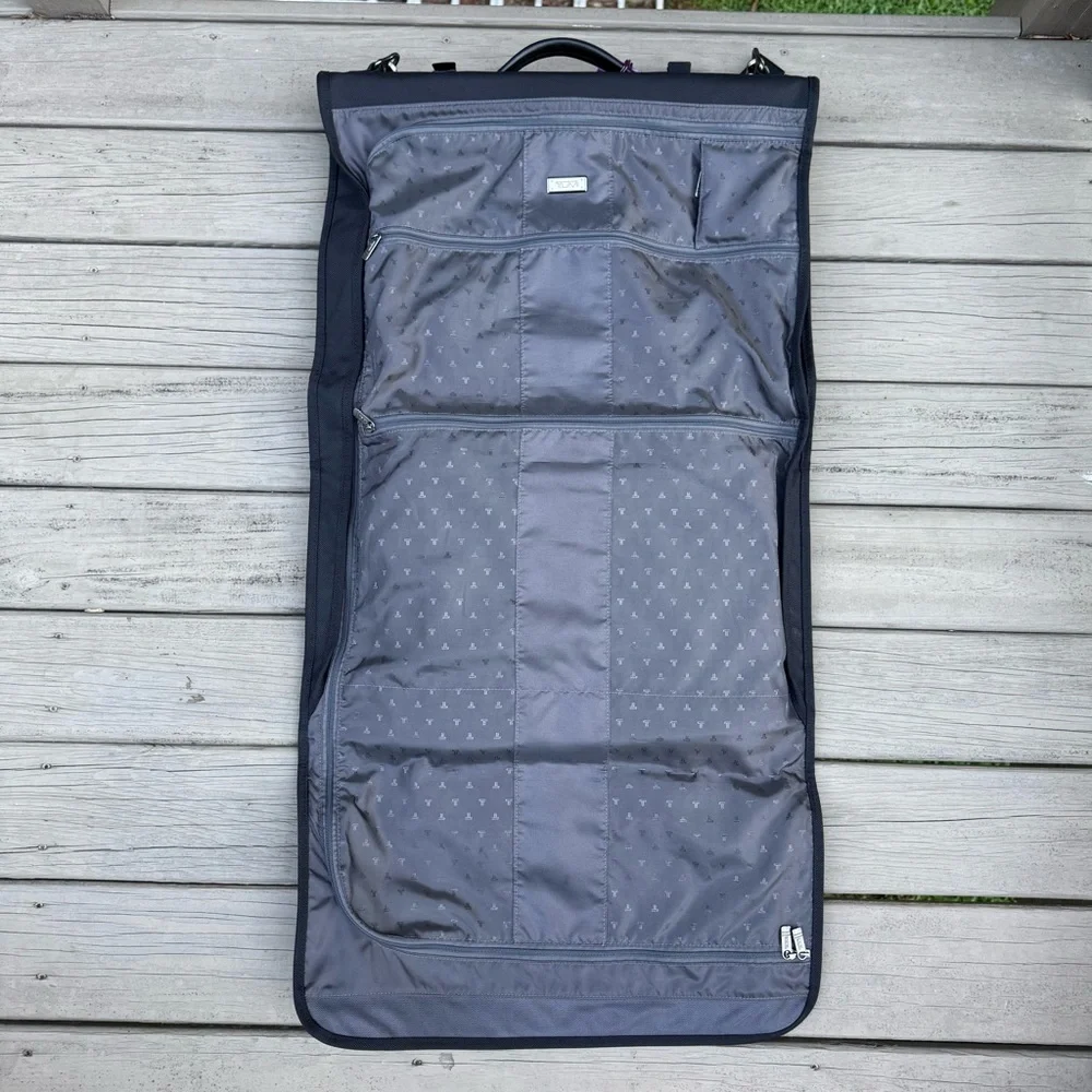 Tumi Tri-Fold Carry-On Garment Travel Bag in black